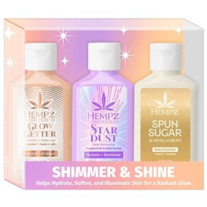 HEMPZ SHIMMER & SHINE 3 PIECE KIT