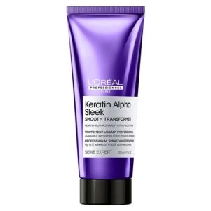 L'OREAL KERATIN ALPHA SLEEK SMOOTH TRANSFORMER